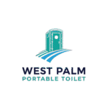 west palm portable toilet logo